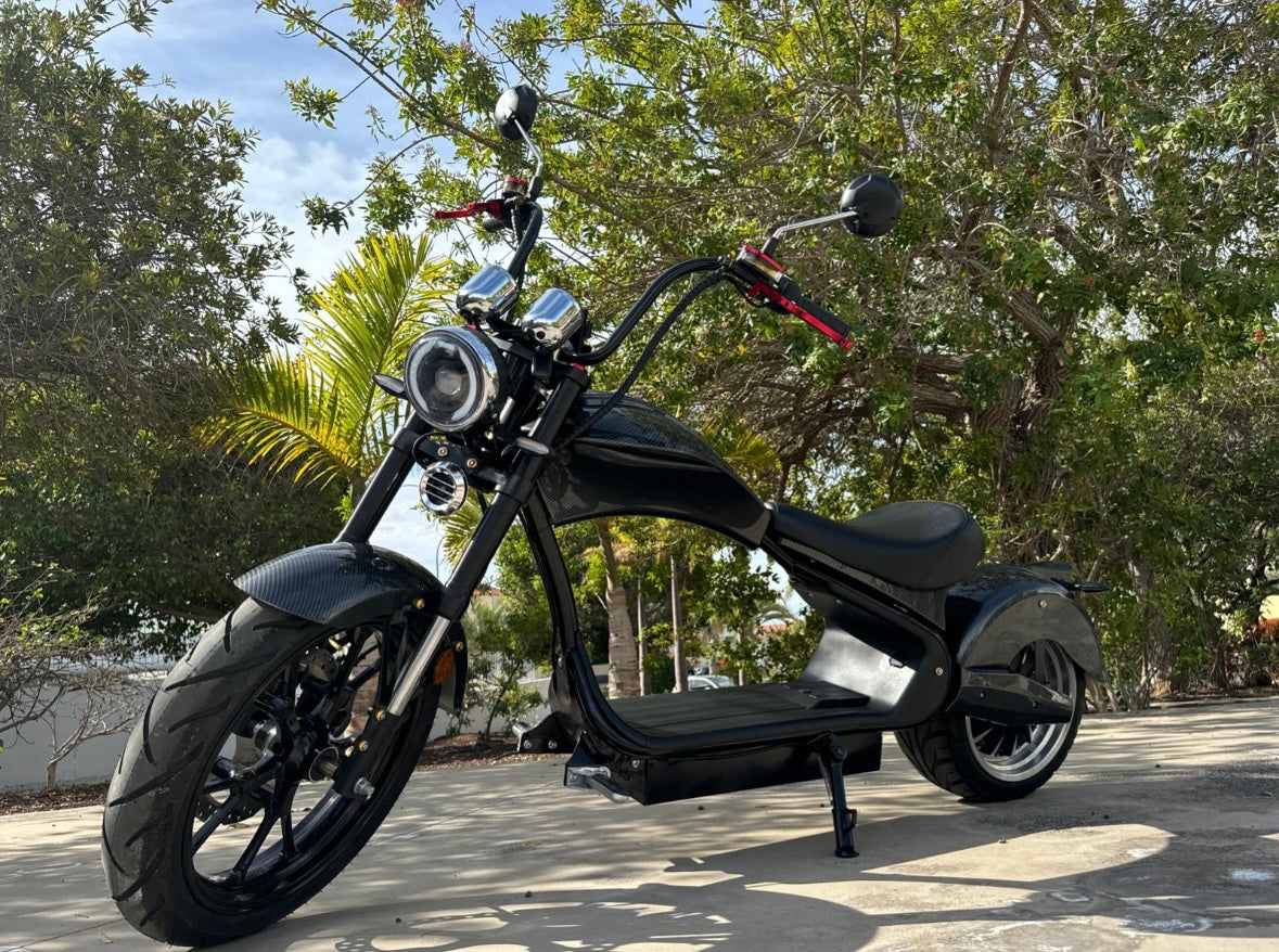 E-Chopper E-Scooter Straßenzulassung 45 km/h 4000W 60V 40Ah