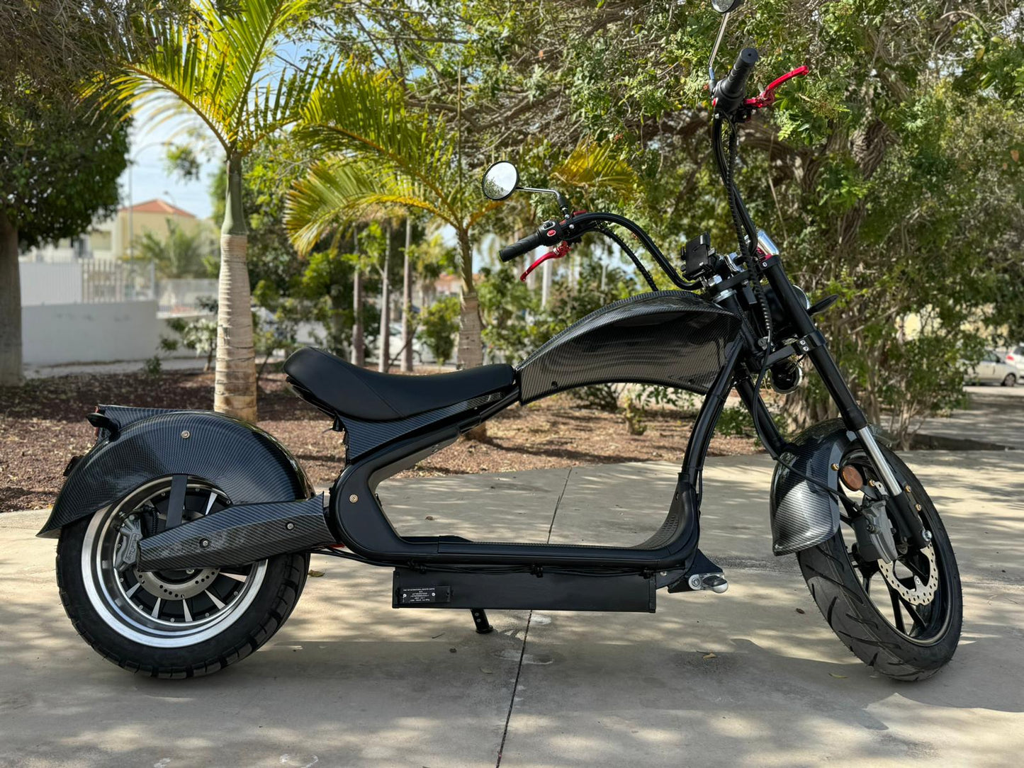 E-Chopper E-Scooter Straßenzulassung 45 km/h 4000W 60V 40Ah