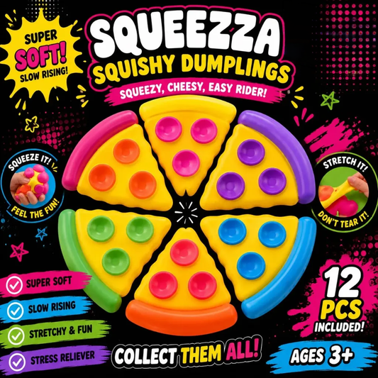Squeezza Squishy Dumplings 12er Display
