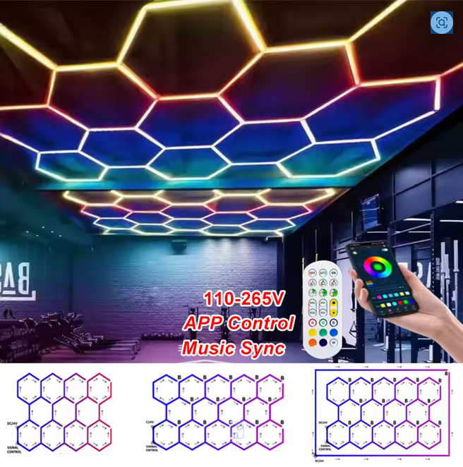RGB Hexagon LED Modul