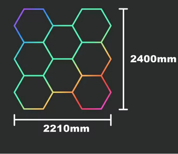 RGB Hexagon LED Modul