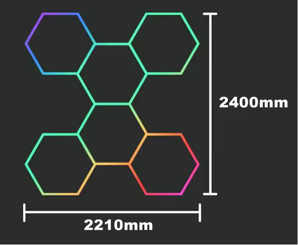 RGB Hexagon LED Modul