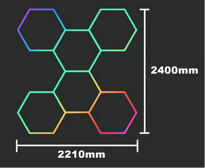 RGB Hexagon LED Modul
