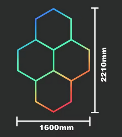 RGB Hexagon LED Modul