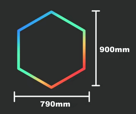 RGB Hexagon LED Modul