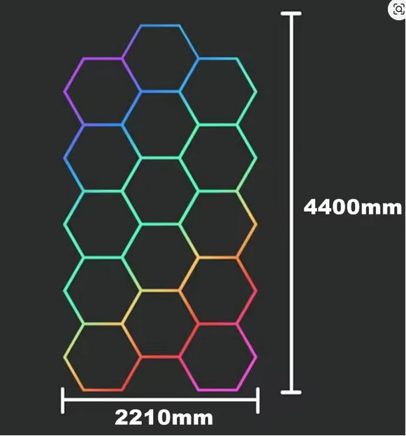 RGB Hexagon LED Modul