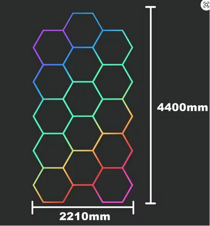 RGB Hexagon LED Modul